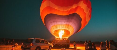Desert Hot Air Balloon