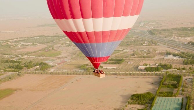 Desert Hot Air Balloon