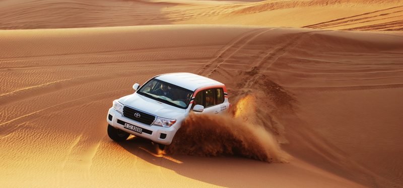 Dune Bashing in Red Dunes
